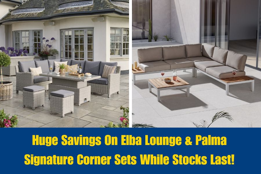 Images of Kettler Elba and Palma Signature discounted garden furniture sets
